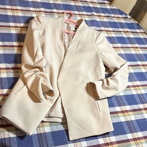 Rachel Zoe Cream Blazer